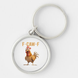 F-Caw-F Klassieke Retro Stijl Sleutelhanger