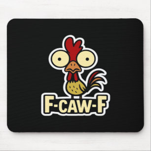 F-Caw-F Klassieke Vintage Grafiek Muismat