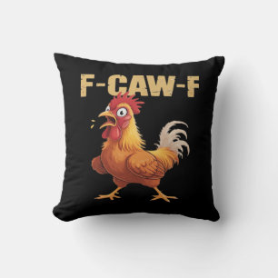 F-Caw-F Kraai Gotische Grappige Humor Kussen