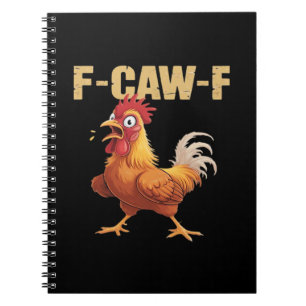 F-Caw-F Kraai Gotische Grappige Humor Notitieboek
