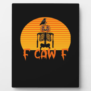 F-Caw-F Kraai Klassieke Esthetische Casual Fotoplaat