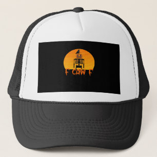 F-Caw-F Kraai Klassieke Esthetische Casual Trucker Pet