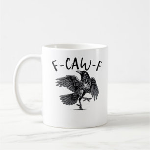 F Caw F Kraai Retro Klassieke Stijl Koffiemok