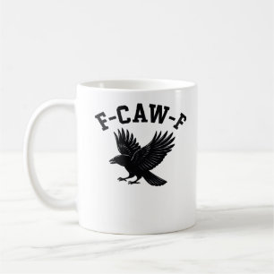 F-Caw-F Meme Grappig Trend Koffiemok