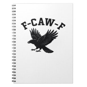 F-Caw-F Meme Grappig Trend Notitieboek