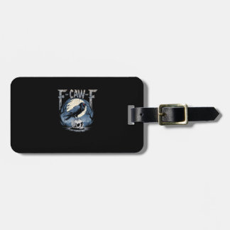 F-Caw-F Minimaal Schoon Bagagelabel