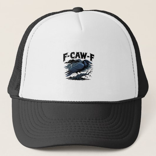 F-Caw-F Minimal Clean Design Trucker Pet (Voorkant)