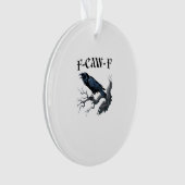 F-Caw-F Oiseau Drôle Corbeau (devant)