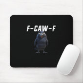 F Caw F Raven Funny Gear Creative Style Muismat (Met muis)