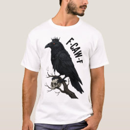 F-CAW-F Raven King met een schedel T-shirt