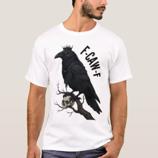 F-CAW-F Raven King met een schedel T-shirt