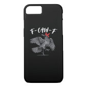 F-Caw-F Retro Classic Case-Mate iPhone Case (Achterkant)