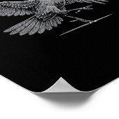 F-Caw-F Retro Classic Poster (Hoek)