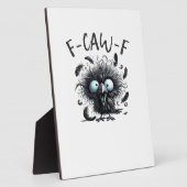 F Caw F Retro Classic Style Fotoplaat (Zijkant)