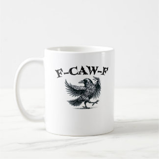 F-Caw-F Retro Stijl Koffiemok