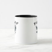 F-Caw-F Retro Stijl Mok (Midden)