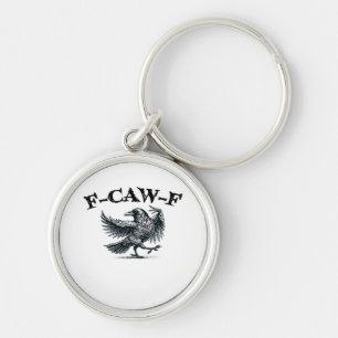 F-Caw-F Retro Stijl Sleutelhanger