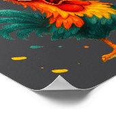 F Caw F Rooster Funny Bird Chicken Whisperer Fawk Poster (Hoek)