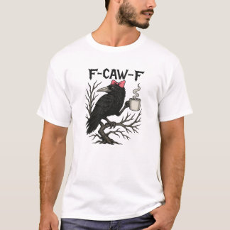 F CAW F Schattige Kraai T-shirt