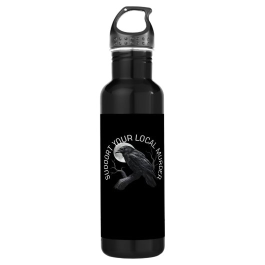 F-Caw-F - Support Your Murder Classic Waterfles (Voorkant)