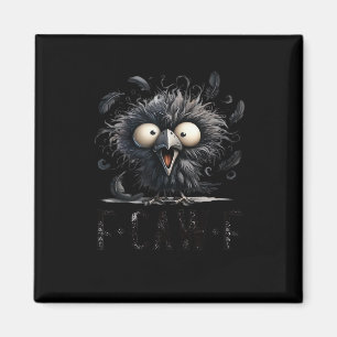 F-Caw-F Vogel Grappig Trendy Uniek Magneet