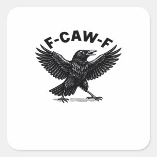 F-Caw-F Vogel Liefhebber’s Humoristische Sticker E