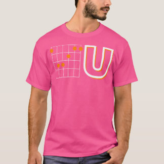 F Chord U - Grappige gitaarspeler T-shirt