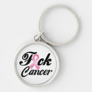 F*CK Breast Cancer Shirten Sleutelhanger