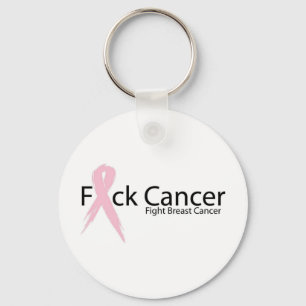 F*ck Breast Cancer Sleutelhanger