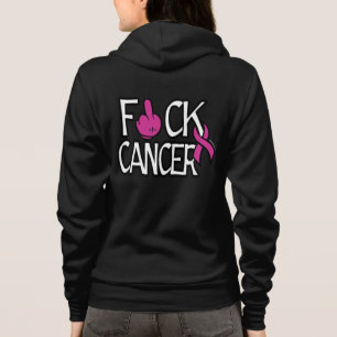 F#CK CANCER... Breast kanker Hoodie