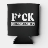 F*CK CENSUUR BLIKJESKOELER (Voorkant)