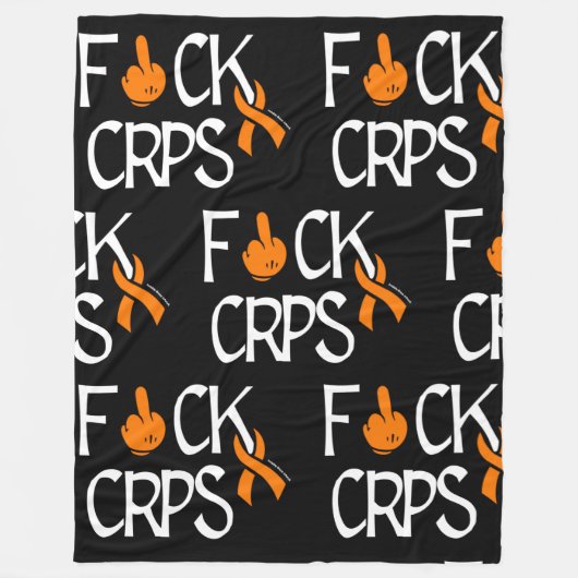 F#CK CRPS FLEECE DEKEN (Voorkant)