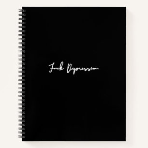 F*ck Depression Journal – Script Edition CTFOD Notitieboek