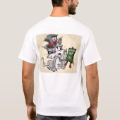 f*ck je dood t-shirt (Achterkant)