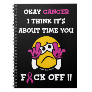 F#CK OFF... Breast kanker Notitieboek