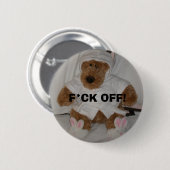 F*CK OFF Button van baby Bridget (Voorkant /achterkant)
