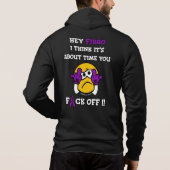 F#CK OFF... Fibro Hoodie (Achterkant)