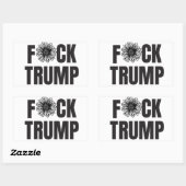 F * ck Trump Stickers, Anti Trump Stickers (Vel)