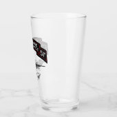 F Co 51st Inf LRSC Verre à pinte à bière (Gauche)