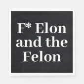 F* Elon Papieren servet (Voorkant)