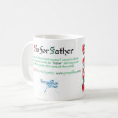 F est pour le père Mug (Devant gauche)
