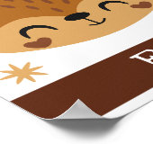 F est pour Renard, Nurserie, Chambre, Déco Murale  (Coin)