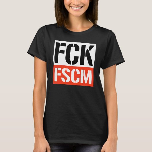 F FASCISME T-SHIRT (Voorkant)