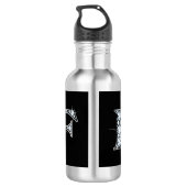 F Faux-"Diamond"-monogram Waterfles (Achterkant)