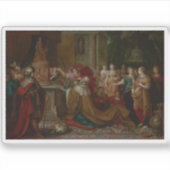 F. Francken de Jongere - De afgoderij van Salomo Sticker (Voorkant)