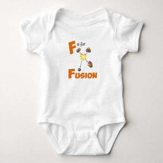 F = Fusion Cute Physics & Science Design Romper (Voorkant)