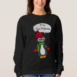 F het Midwest Funny Penguin Weer Shirt