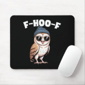 F-hoo-f Funny Bird Meme Graphic  Muismat (Met muis)