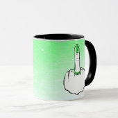 F Hors de la maladie de Lyme Café Mug (Devant droit)
