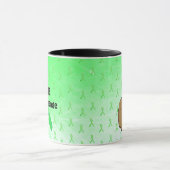 F Hors de la maladie de Lyme Café Mug (Centre)